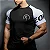 Camiseta Esportiva Fino Ajuste Elástico de Secagem Rápida - Masculina - Imagem 10