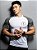 Camiseta Esportiva Fino Ajuste Elástico de Secagem Rápida - Masculina - Imagem 19