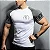 Camiseta Esportiva Fino Ajuste Elástico de Secagem Rápida - Masculina - Imagem 20