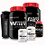 Kit 2x Hipercalórico (900g) + 2x Creatina 100g + BCAA (100g) + Coqueteleira - Bodybuilders - Imagem 1