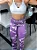 Calça Feminina Tie-Dye s/ Costura Cintura Alta Estiramento Fit - Imagem 20