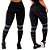 Legging Mescla Sublimada, Cós Alto, NÃO Fica Transparente. - Imagem 10