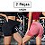 2 Peças, Calças Femininas de Ioga Com Controle de Barriga e Bumbum, Cintura Alta. - Imagem 12