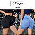 2 Peças, Calças Femininas de Ioga Com Controle de Barriga e Bumbum, Cintura Alta. - Imagem 14