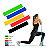 Kit de 5 Mini Faixas Elásticas Ideal p/ Exercício/Academia/Treino/Funcional/Mobilidade em Casa. - Imagem 8