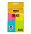 Bloco Adesivo "Post it" 38x51mm c/4 Cores Neon c/50 folhas - Pimaco - Imagem 1