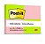 Bloco Adesivo 38x50mm c/2 Cores Neon c/400 folhas - Post-it - Imagem 1