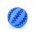 Bola Interativa Porta Ração e Petiscos para Cães - Azul - Imagem 2