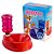 Bebedouro Pelo Longo com garrafa 1000ml Azul - Imagem 1