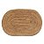 Tapete Multiuso Marrom Oval 40cm x 60cm - Kapazi - Imagem 1