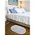 Tapete Multiuso Branco Oval 40cm x 60cm - Kapazi - Imagem 2