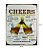 Placa Decorativa Cheers MDF 18x24cm - Imagem 3