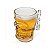 Caneca Chopp Cerveja Vidro Caveira 450 Ml - Imagem 1