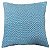 Capa para almofada Listrada Azul e Branco 43x43 cm - Imagem 1
