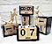 Calendário Decorativo de Madeira Cubos 6 peças - Imagem 6