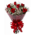 Buquê com 6 Rosas Vermelhas - Imagem 1