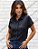 Camisa social Feminina Com Manga Curta Produzida em Viscolinho Premium - Imagem 5