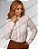 Camisa Social Feminina Com Dois Bolsos Frontais Produzida em Viscolinho Premium - Imagem 8
