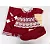 Kit Saída de Maternidade Feminina: Vestido de Tricô para Recém-Nascido (0-2 Meses) - Imagem 2