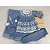 Kit Saída de Maternidade Feminina: Vestido de Tricô para Recém-Nascido (0-2 Meses) - Imagem 3