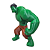 Boneco Action Figure Hulk 3D - Imagem 4