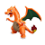 Boneco Action Figure Charizard Pokémon 3D - Imagem 1