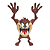 Boneco Action Figure Taz-Mania 3D - Imagem 1