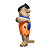 Boneco Action Figure Fred Flintstone 3D - Imagem 6