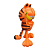 Boneco Action Figure Garfield 3D - Imagem 2