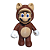 Boneco Action Figure Super Mario Bros Tanooki 3D - Imagem 1