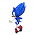 Boneco Action Figure Sonic 3D - Imagem 3