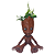 Boneco Action Figure e Mini Vaso Baby Groot 3D - Imagem 1