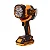 LANTERNA DE TRABALHO INGCO 2000 LUMENS A BATERIA 20V LINHA P20S COM 1 BATERIA 2.0AH E CARREGADOR - Imagem 7