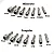 KIT SOQUETE CANHAO 1/4"" BFH2748 BESTFER - Imagem 2