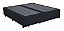 Base Box Queen Bipartido  Preto 158x198x40 - Imagem 1