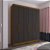 Guarda-Roupa Casal Genova Freijó/Nero 6 Portas 2 gavetas - Imagem 1