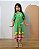 Vestido barrado verde - Imagem 3