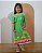 Vestido barrado verde - Imagem 2