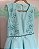 VESTIDO LISO COM MANGAS DE FRU FRU VERDE - Imagem 3