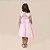 VESTIDO LISO COM MANGAS DE FRU FRU ROSA - Imagem 2