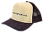 Boné Trucker Aba Curva Estilo Vintage Volkswagen Bege e Marrom - Imagem 4