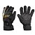 Luva Impermeavel Sky Winter Preta C/ Amarelo G - Imagem 2