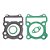 Jg Juntas Kit A Kmp Yes 125 C/ Furo P/ Catalizador - Imagem 1