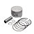 Pistao Kit C/anel  Kmp Dyamond Ybr 125 0.50 - Imagem 1