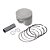 Pistao Kit C/anel Rik Premium Fazer 150  Std - Imagem 1