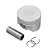 Pistao Pino/trava Kmp Ybr 125 17/ Inj. Elet  Std - Imagem 1
