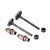 Valvula Guia E Retentor Kit (6pcs) Ww3 Ybr 125 00/ Reten. Verde - Imagem 1