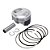 Pistao Kit C/anel Kmp Crf 230 Rac. Taxado 4.75 (70.25mm) - Imagem 1