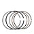 Anel P/ Pistao Kmp Elite 125 18/ 0.75 - Imagem 1