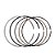 Anel P/ Pistao Kmp Dyamond Pcx 150 14/15 0.75 - Imagem 1